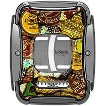 Lubinski cigar cutter large diameter semi-automatic spring opening and closing sharp and smooth stainless steel double edge flat cutter