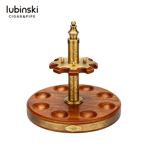 LUBINSKI Многофункциональный восьмибийный трубопроводная стойка с высоким содержанием твердой деревянной трубы.