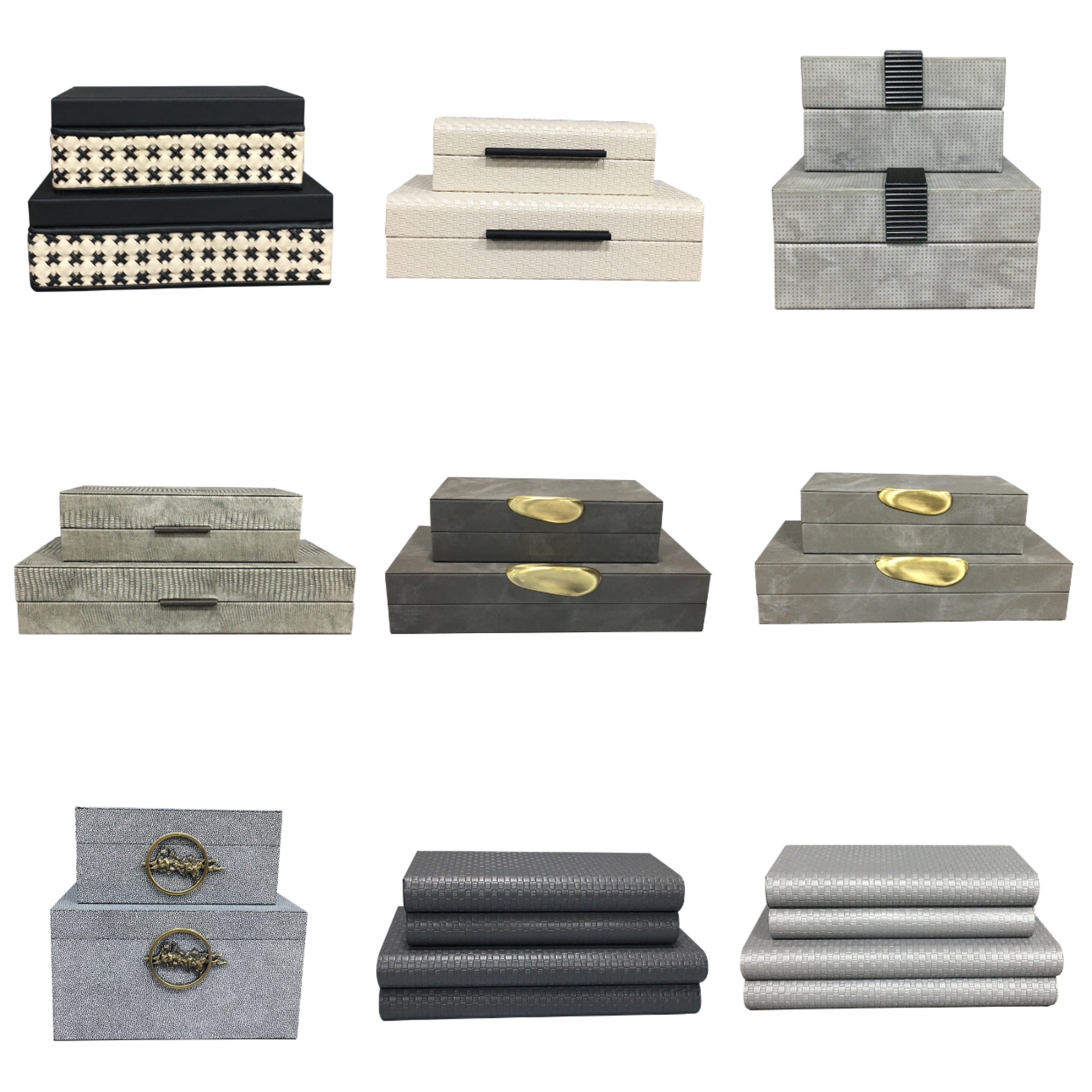 New Chinese-style Decorative Case-style board box swing piece Soft-style home Chen set display decoration containing box Soft assembly decoration-Taobao