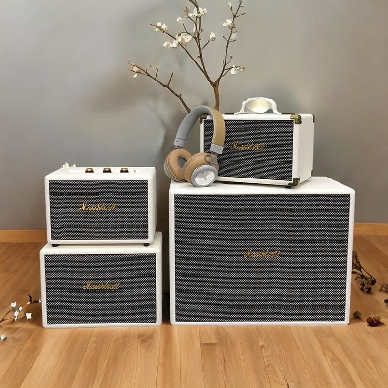 Light Luxury Marshall Speaker Model, Simulated Camera, Model Room, Villa, Retro Speaker Props, Desktop Photo Props