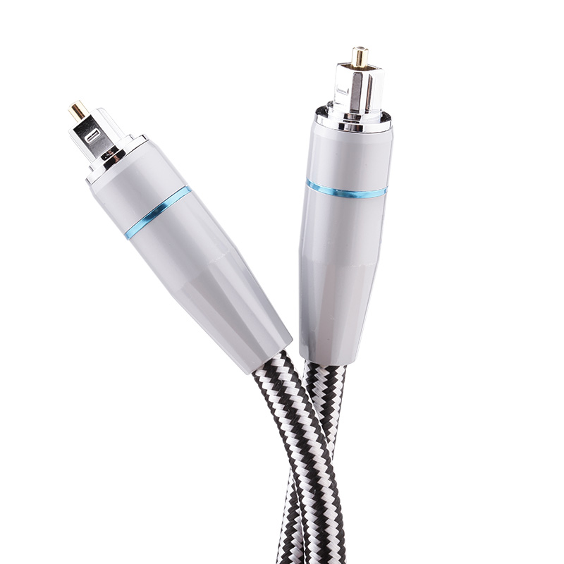 Momove On Hair Burning Grade Digital Fiber Audio Line Spdif Square Head Counterpart TV Decoding Speaker Connection Line