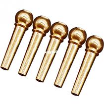 6pcs Copper Brass End Pin For Acoustic Guitar String Bridge
