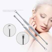 1PC New Stainless Steel Peel Ears Silver Dig Earpick Wax Rem