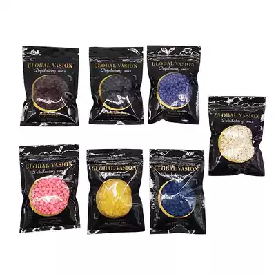2X 100g Depilatory Hard Wax Brazilian Granules Hot Film Wax
