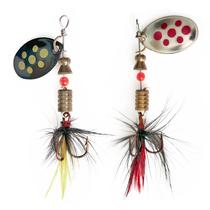 1Pcs Spinner Spoon Metal Bait Fishin Lure Sequins Crankbait