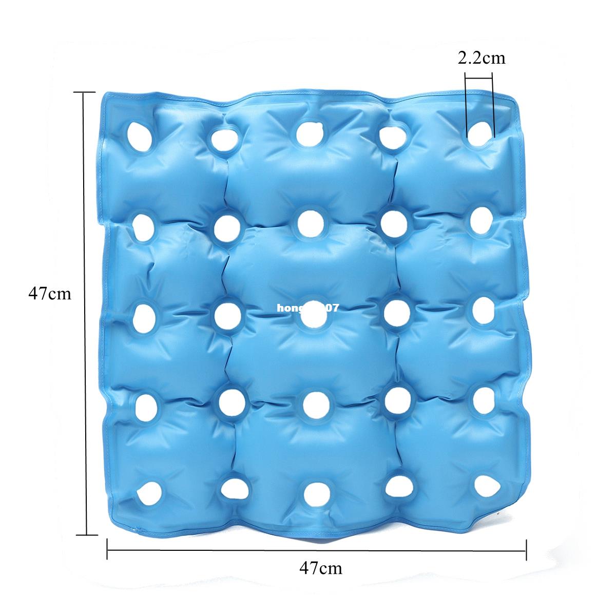 Air Inflatable Cushion Seat Pad Waffle Type Anti Bedsore Dec