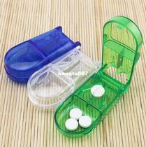 Pill Cutter Box Portable Convenient Drug Box Tablet Cutter S