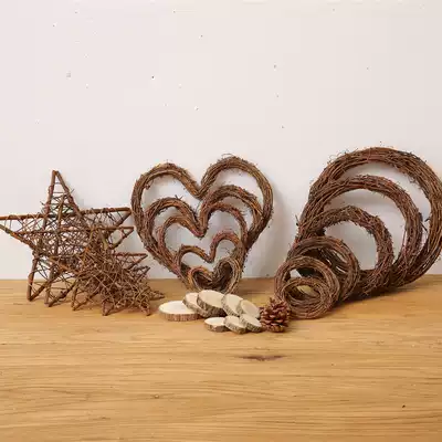 Garland decoration wall hanging kindergarten hanging decoration idyllic natural corner ring creative hanging material creative hanging wall layout