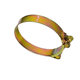 European iron galvanized strong clamping hose thickened widened heavy-duty hose clamp high-pressure hose clamp buckle water pipe fixing card