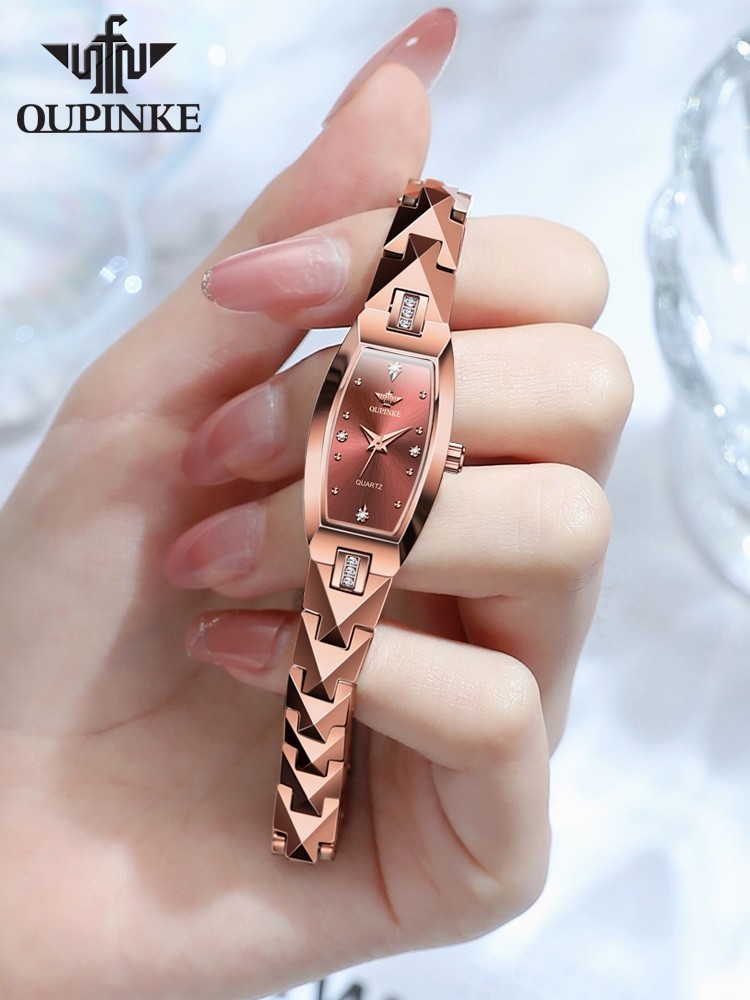 New Year's Gift Watch for Women, Swiss Movement, European Brand, Genuine Luxury Watch, Niche Fashion Women's Watch