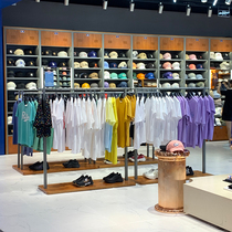 Sports brand clothing shopping mall store counter display rack Nakajima floor display rack hat rack multi-combination customization
