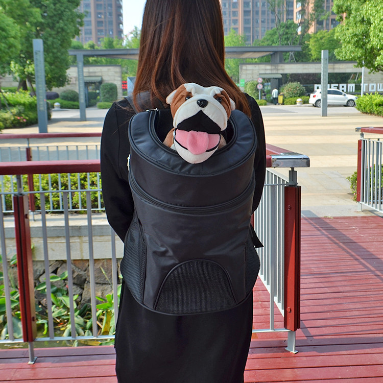Pets go out backpack bucket teddy dog shoulder backpack dog backpack large cat go out portable cat bag cat bag