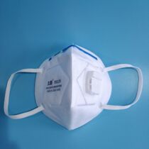 Shanghai Port Kaijiu pull 8012v KN95 with breathing valve dust mask activated carbon anti-odor White made in China