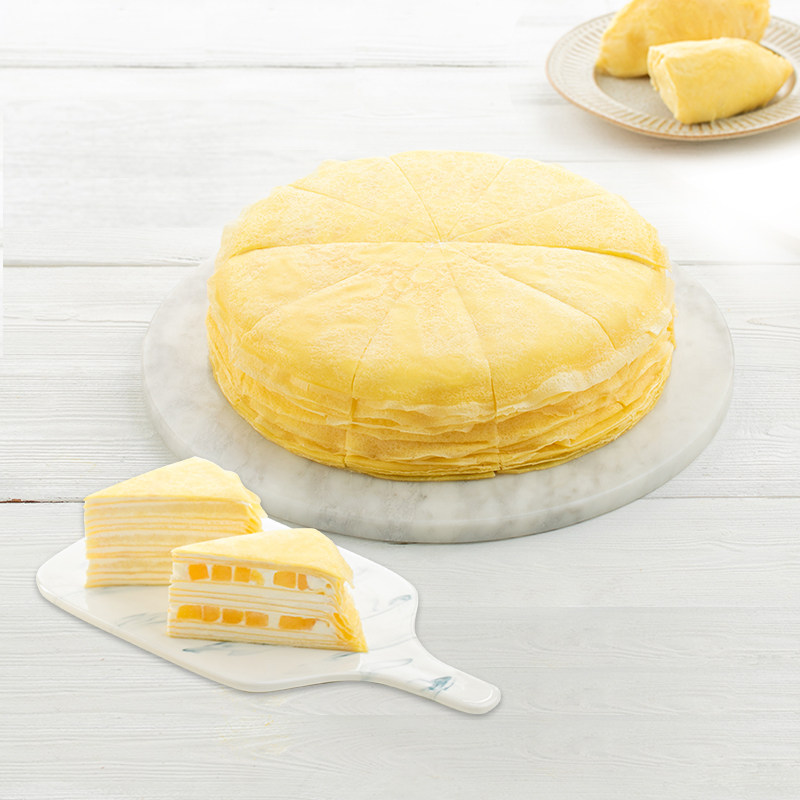 (Happiness West Pie Flagship Store) Durang Double Parquet Thousands Of Lower Afternoon Tea Durian Mango Dessert National Co-City Distribution