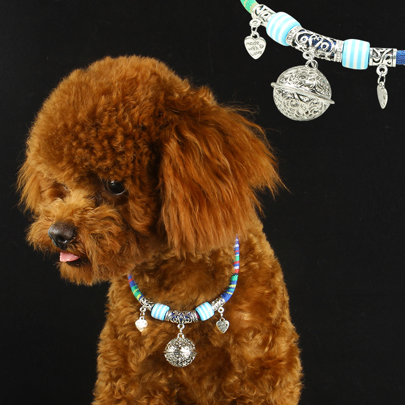 New Pet Anti-Bug Anti-Jump Riot Gear Collar Teddy Dogs Special Bell Dog Collar In Vitro Insect Repellent Pet Supplies