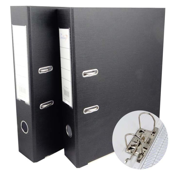 Punched folder two hole a4 loose-leaf perforation fast labor file contract thick insert data storage two hole double hole three inch data clip file clip kraft paper fast fishing clip office supplies