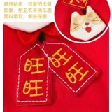 Праздничнная демисезонная красная толстовка, осенняя