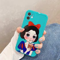 Ultra cute Princess applies iphone11pro mobile phone shell promax apple x full package xr anti-fall xs max xsmax cartoon iphonex mesh red