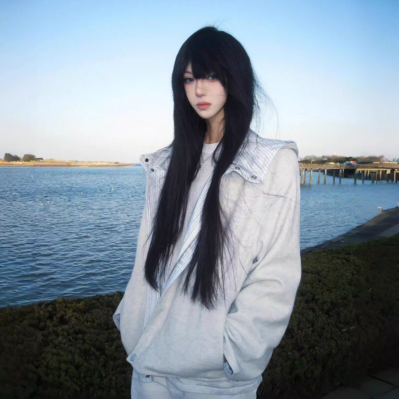 Women's Jacket 2026 New Early Spring Korean Style Niche Loose Student Thin Hooded Cardigan Jacket Top Women's Jacket 2026 New Early Spring Korean Style Niche Loose Student Thin Hooded Cardigan Jacket Top