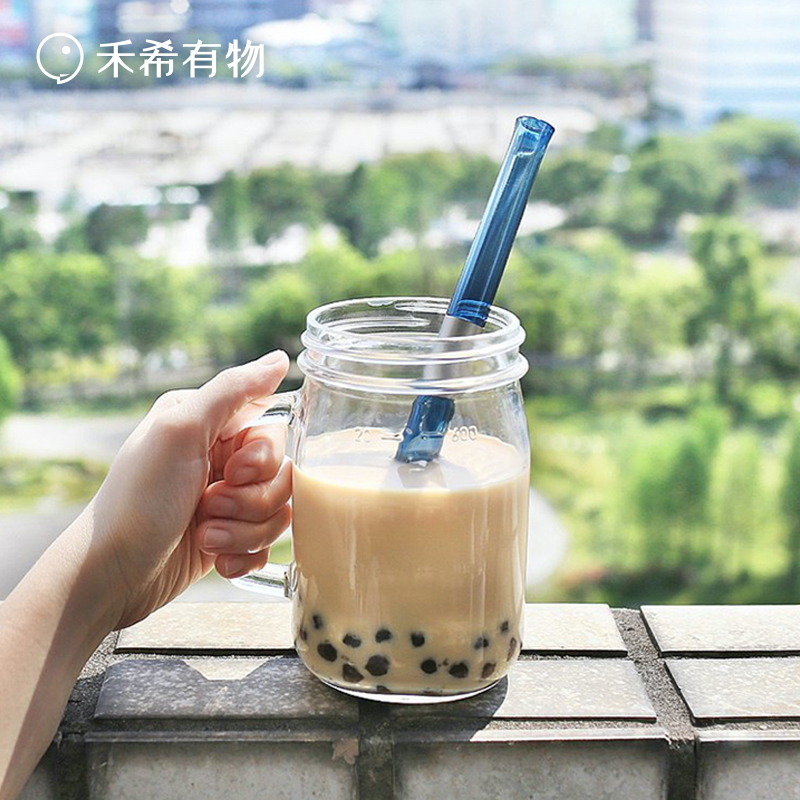 Taiwan NUBO milk tea straw non-disposable pearl beverage environmentally friendly food grade portable large diameter thick straw
