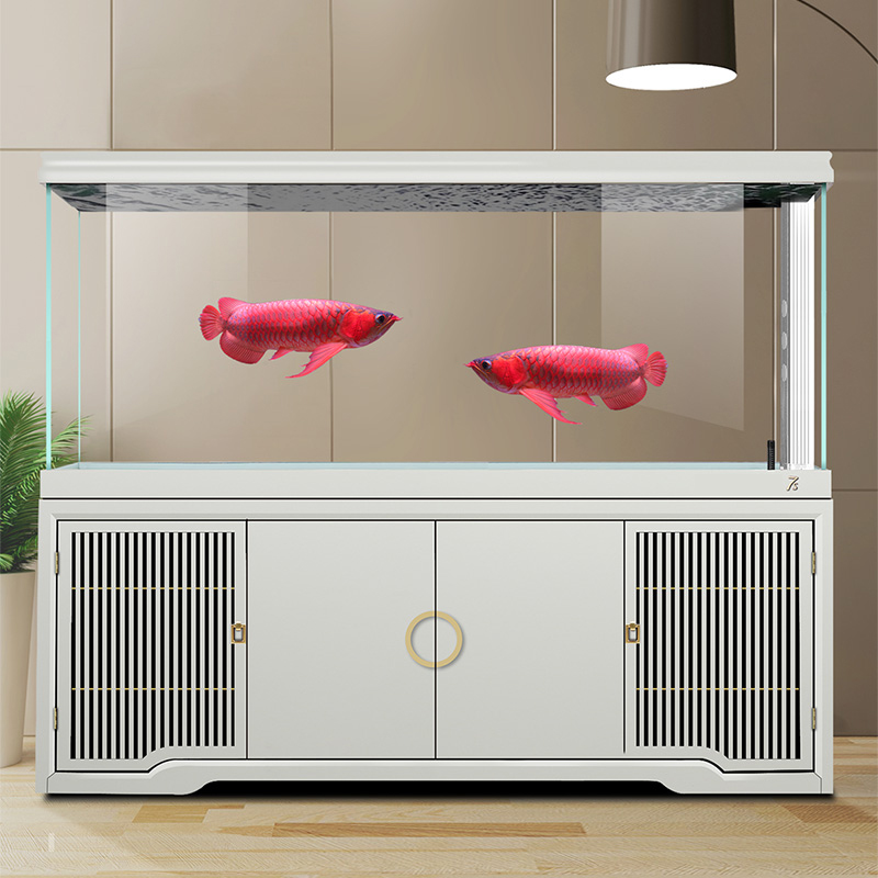 Ruimei seven-second fish tank series 7s poetry rhyme ultra-white glass large bottom filter living room self-circulation free water aquarium
