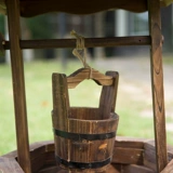 Творческая вода скважина декоративная цветочная коробка цветов, желающая хорошо карбонизированная древесина -Соединенное растение цветочное садоводство