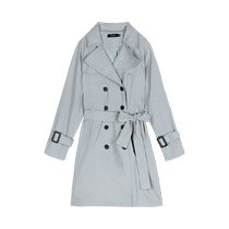 Maternity coat autumn and summer 2024 new online celebrity fashion small large size loose windbreaker spring coat