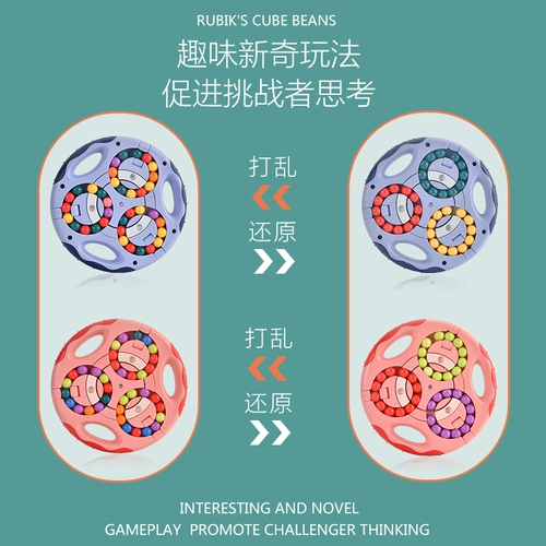 Кубик Рубика для пальца, крутящийся волчок, интеллектуальная игрушка для мальчиков, антистресс