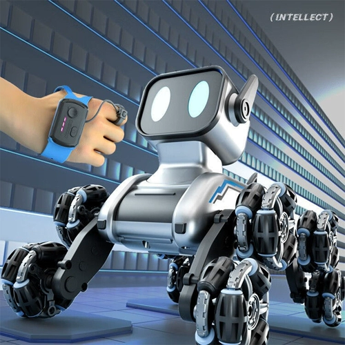 Детская электрическая игрушка для мальчиков, собака-робот, наука и технология, дистанционное управление, подарок на день рождения, новая коллекция