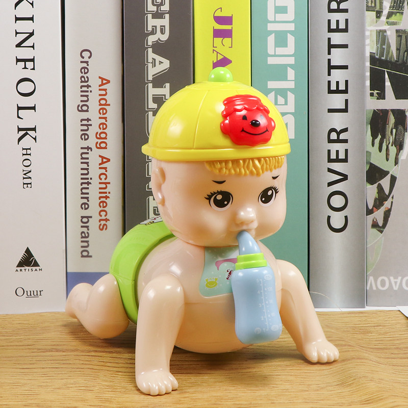 Large number children electric small doll girl baby 0-1 years old emulation kid 3 year old will move the toy learn to crawl