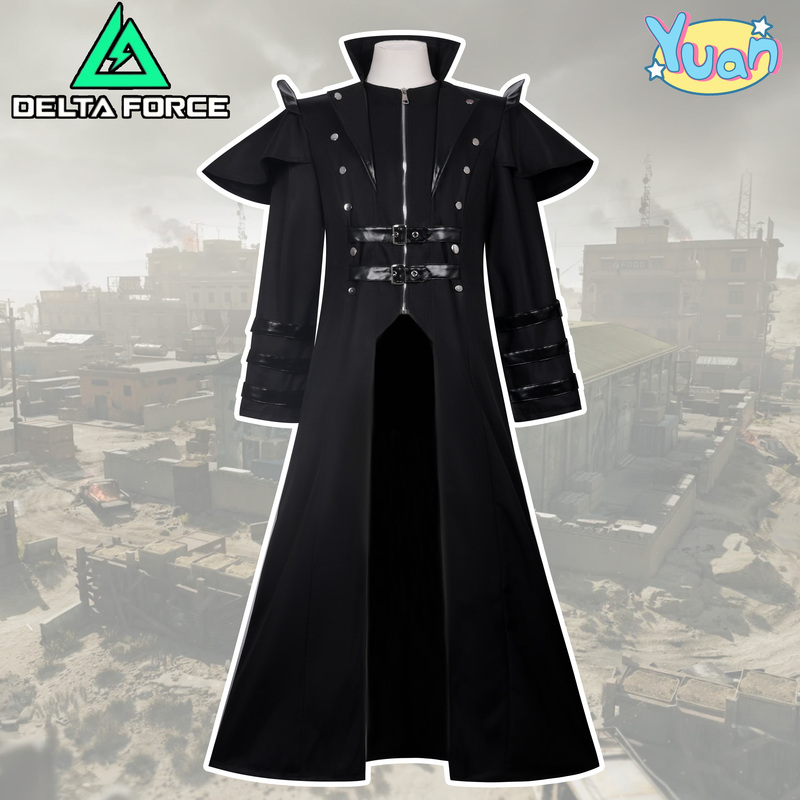 Delta Operation Cosplay Costume, Two-Dimensional Comic Convention Gerroth, the Prison Warden, Cosplay Men's Clothing Delta Operation Cosplay Costume, Two-Dimensional Comic Convention Gerroth, the Prison Warden, Cosplay Men's Clothing