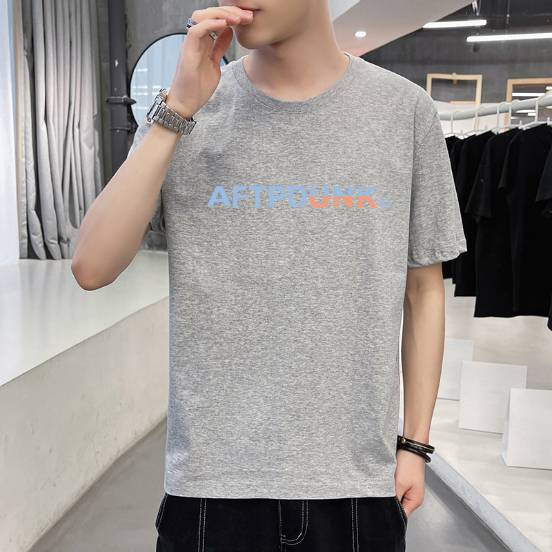 Men's 2021 Summer T-shirt short sleeves New trends ins Ice Silk Nets T-shirt loose Men's half sleeve blouses