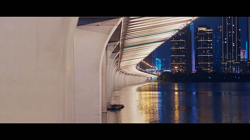 湖北武汉城市无人机航拍高清视频素材城市风景夜景无水印Vlog素材