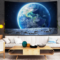 ins planet background cloth moon hanging cloth creative personality art universe space decorative cloth wall cloth room arrangement