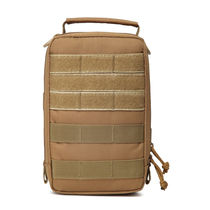 Ibeg outdoor tactical casual portable square bag MOLLE multi-functional accessory bag EDC waist tool bag expansion bag