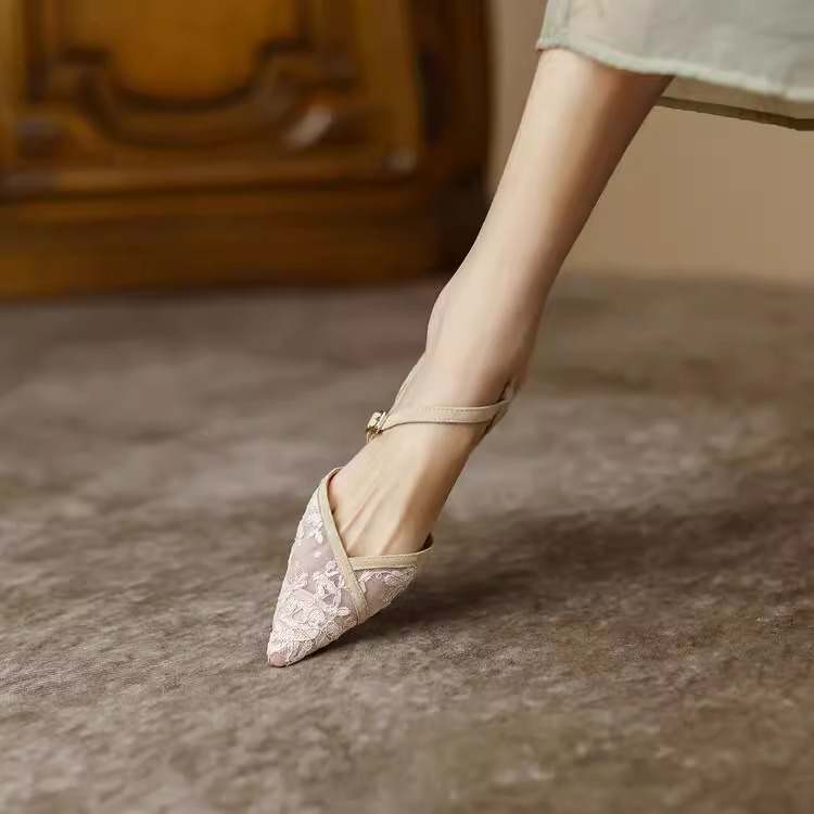 C9706 3310K GIÀY DÉP SANDAL NỮ RSKREGS MŨI NHỌN MÙA HÈ THOÁNG KHÍ GIÀY DÉP NỮ G06 SẢN PHẨM MỚI