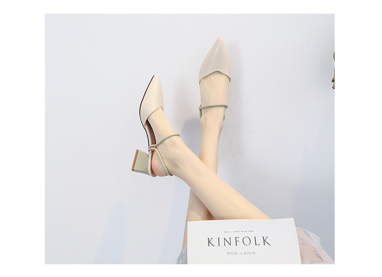 C9784 2760K GIÀY DÉP SANDAL NỮ RSKREGS MŨI NHỌN GÓT VUÔNG MÙA HÈ GIÀY DÉP NỮ DA BÒ G06 SẢN PHẨM MỚI