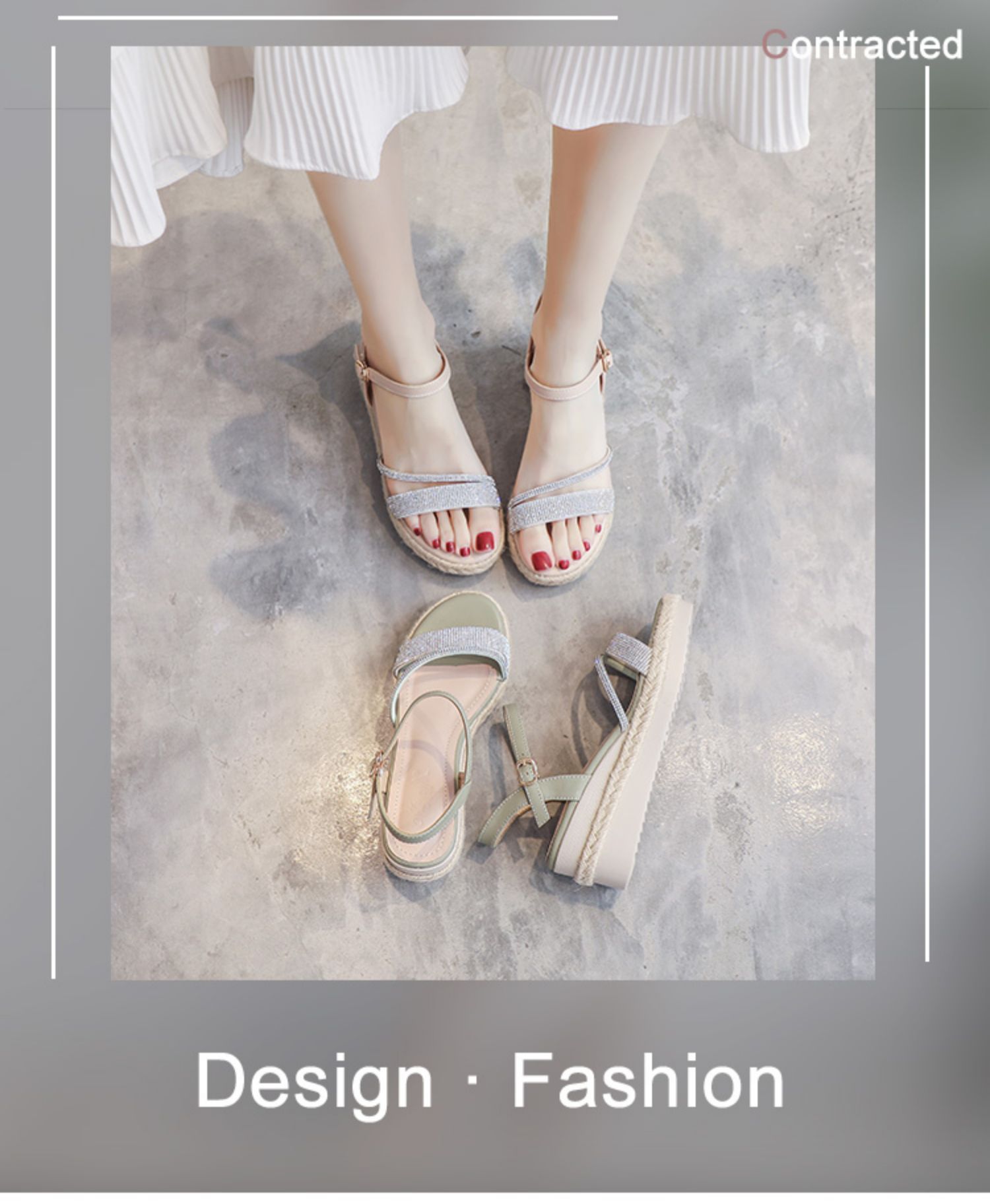 C9741 3130K GIÀY DÉP SANDAL NỮ RSKREGS MÙA HÈ PHONG CÁCH HÀN QUỐC ĐẾ XUỒNG ĐẾ CAO GIÀY DÉP NỮ DA BÒ G06 SẢN PHẨM MỚI