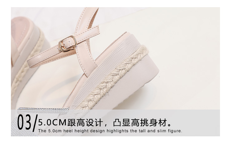 C9741 3130K GIÀY DÉP SANDAL NỮ RSKREGS MÙA HÈ PHONG CÁCH HÀN QUỐC ĐẾ XUỒNG ĐẾ CAO GIÀY DÉP NỮ DA BÒ G06 SẢN PHẨM MỚI