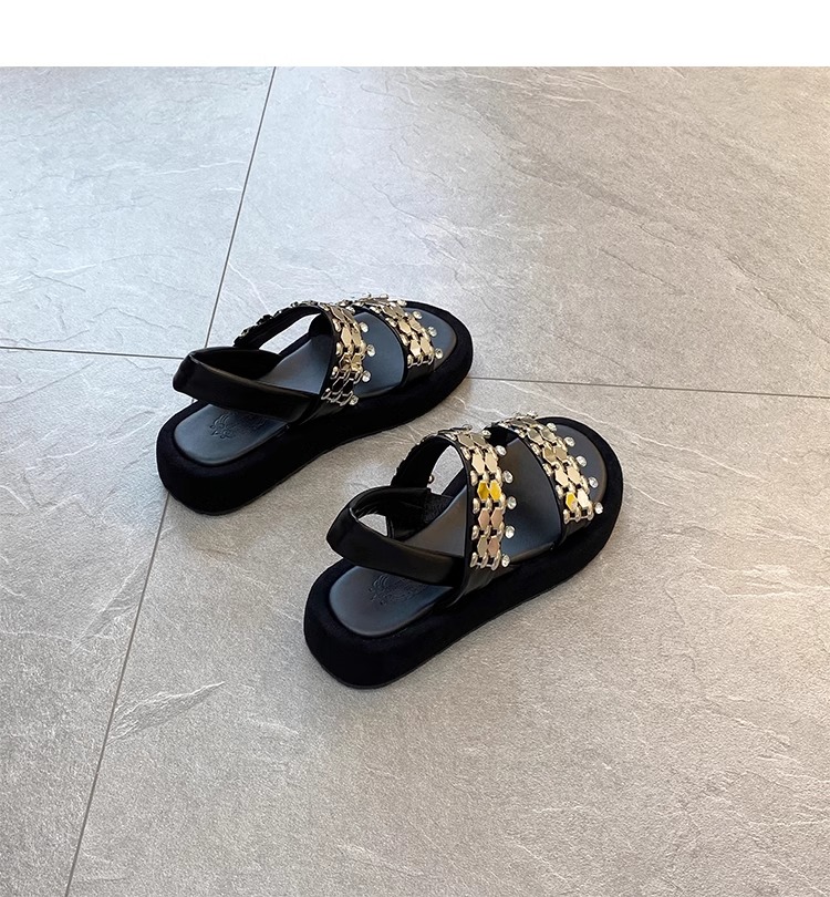 C9788 3310K GIÀY DÉP SANDAL NỮ RSKREGS GẮN ĐÁ MÙA HÈ ĐẾ CAO GIÀY DÉP NỮ G06 SẢN PHẨM MỚI