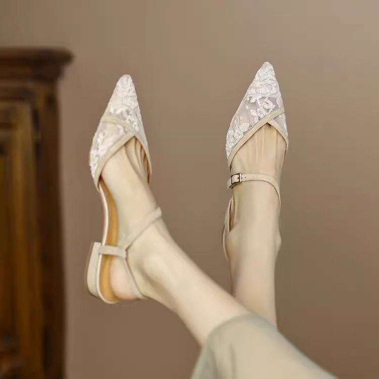 C9706 3310K GIÀY DÉP SANDAL NỮ RSKREGS MŨI NHỌN MÙA HÈ THOÁNG KHÍ GIÀY DÉP NỮ G06 SẢN PHẨM MỚI