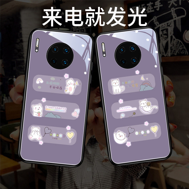 The wish cat is suitable for Huawei mate30pro mobile phone protection shell 5G version of the mate40 glow P40pro full package anti-fall mate20pro call P30