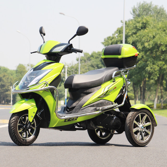 ສາມລໍ້ scooter ນໍ້າມັນເຊື້ອໄຟແບບຈໍາລອງ 125CC ເຄື່ອງຈັກແຫ່ງຊາດ IV EFI scooter ຜູ້ສູງອາຍຸການເຄື່ອນຍ້າຍ scooter