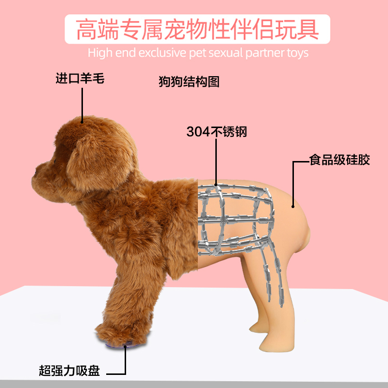 Great Tang Clouds Pamper Teddy Public Dogs Mate Vocality Venting Toy Puppy Lagoon Inflate Silica Gel for Relieving Smother