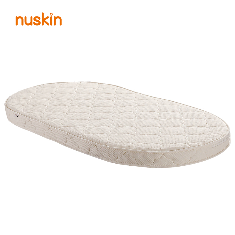 Nuskin Baby Mattress Coconut Palm Latex Spine Protection Double-Sided Kidsren's Mattress Overall Oval Baby Mattress