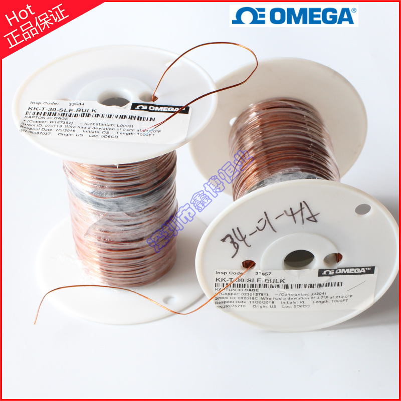 KK-J-24S-SLEKK-K-24-200KK-K-30-500 thermocouple wire OMEGAG catch-up temperature thermometry line