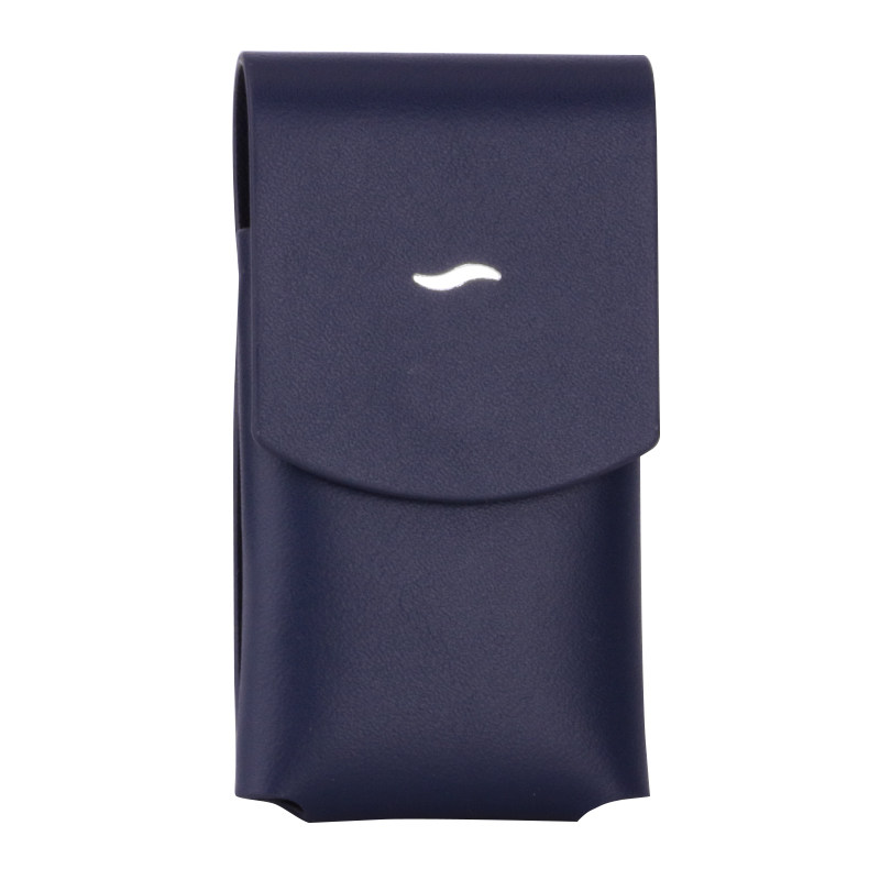S T Dupont France all new slim7 ultra-thin windproof blade lighter special leather cover black blue cover