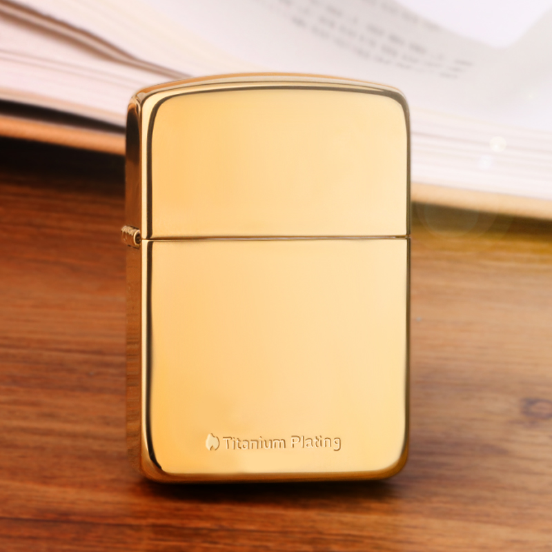 Original Fitted Chebao Zippo Lighter BRICS Titanium Alloy Armor 1941 Reengraved Black Titanium Gift Personality Windproof