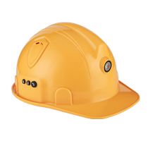 Audio and video shield 4G smart helmet positioning video recording remote dispatch engineering helmet construction site mining management
