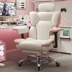 Computer Chair For Home Game E-Sports Chair Comfortable Sedentary Casual Desk Chair Reclining Backrest Chair Waist Protection Office Chair